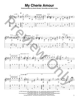 My Cherie Amour Guitar and Fretted sheet music cover